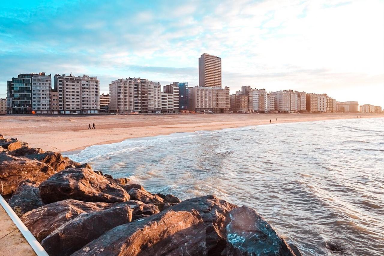 Moderne Appartement Aan Zee Ostend Luaran gambar